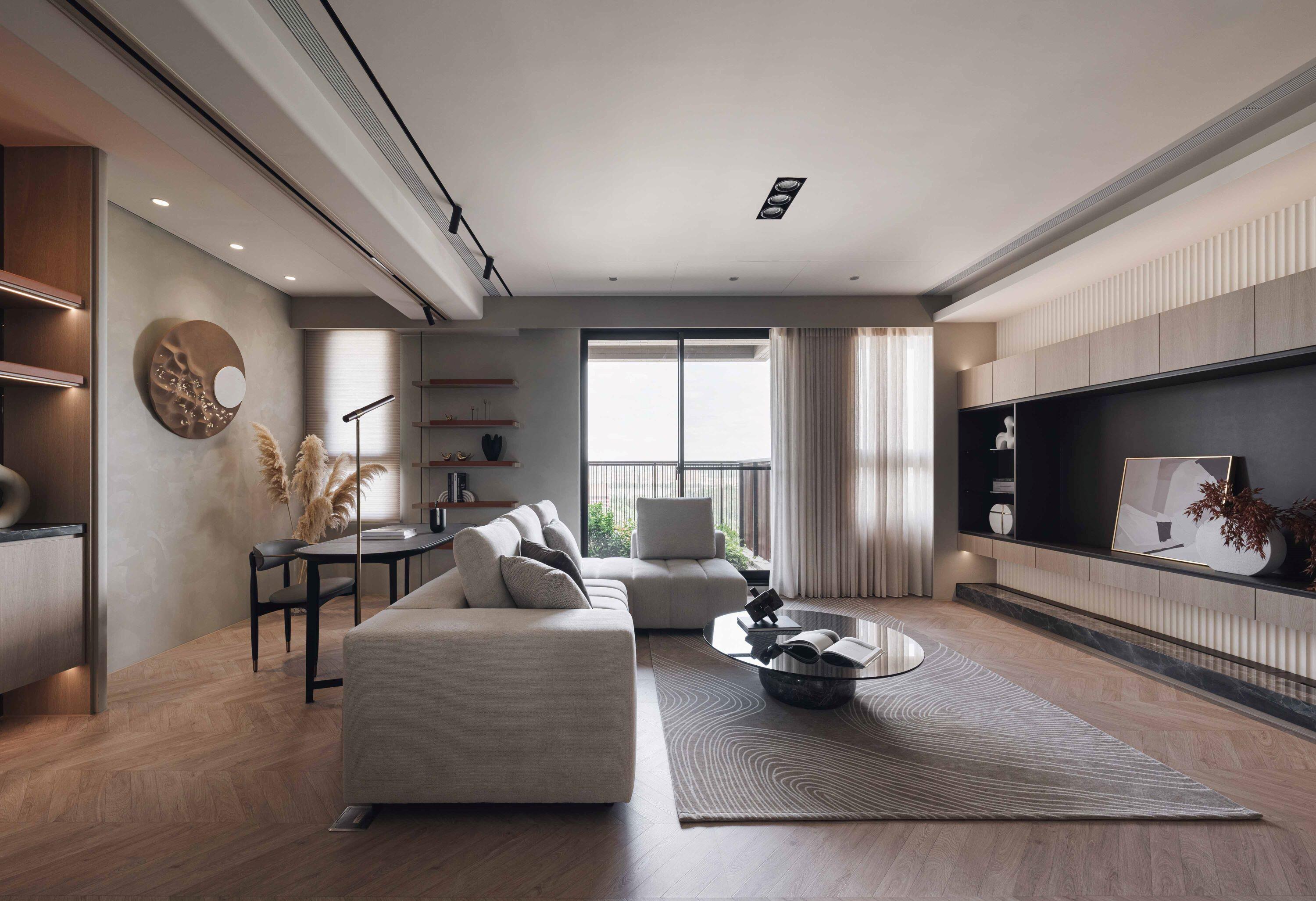 大坪數客廳設計